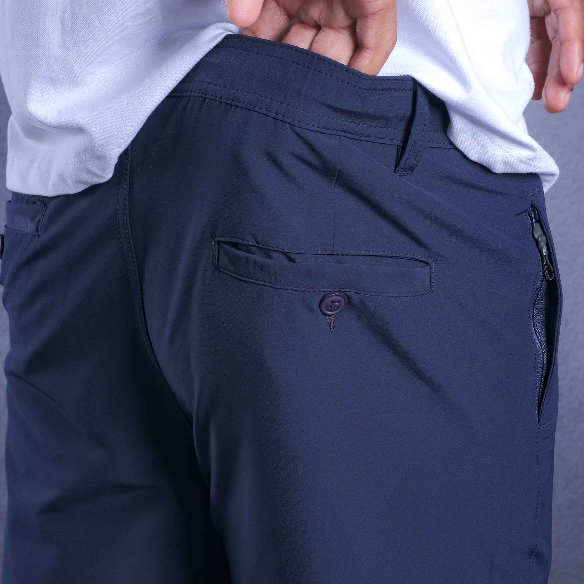 Calça Social Hitech Com Elastano